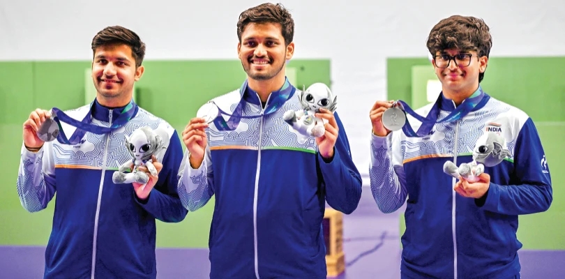 শ্যুটিংয়ে আরও দু’টি রুপো জিতল ভারত