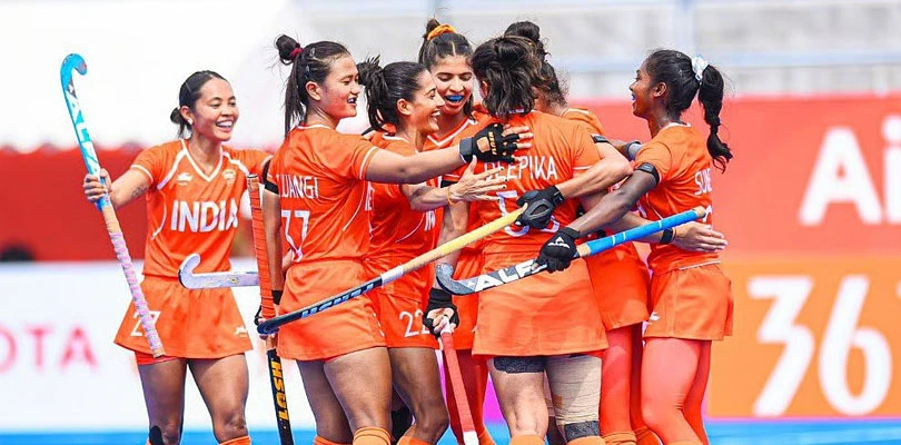 এবার ইন্দোনেশিয়া বধ, ১৭ গোল ভারতীয় মহিলা হকি দলের