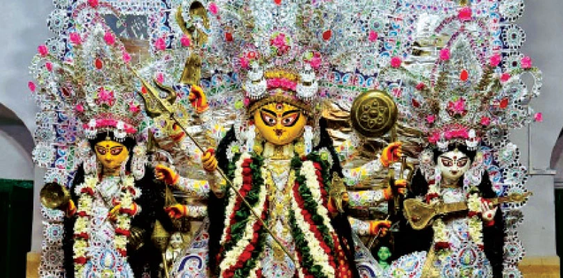 ৩৪১ বছর ধরে রায়চৌধুরী বাড়িতে পদ্মাবতীর আরাধনা