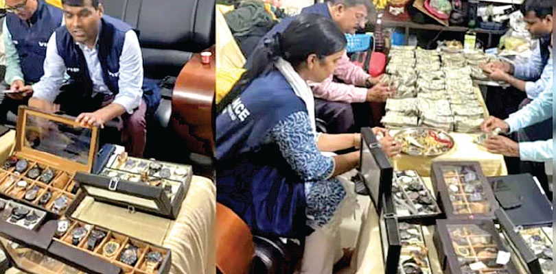 বিহারে আমলা দম্পতির বাড়িতে টাকার পাহাড়, সোনা-রুপো, দামি ঘড়ি উদ্ধার