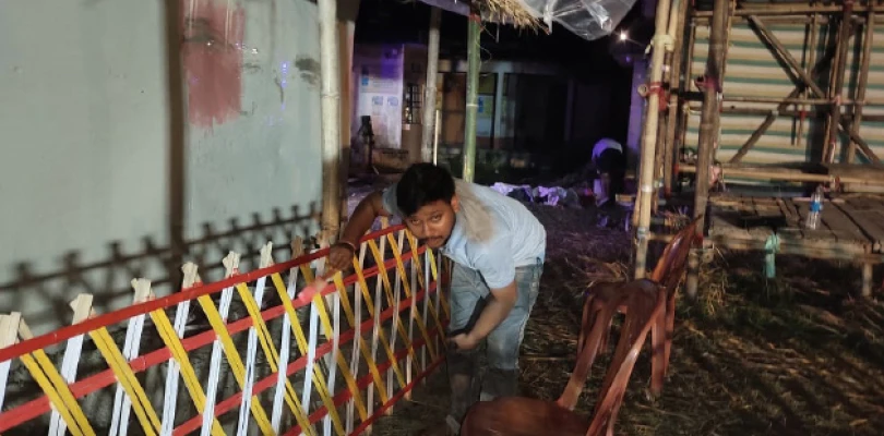 রবি ঠাকুরের ‘হাট’ কবিতার ভাবনায় মণ্ডপ বারোবিশা সুভাষপল্লি ইউনিটে, স্বামীনারায়ণ মন্দির দেখা যাবে কামাখ্যাগুড়ির হরিবাড়ি প্রাঙ্গণে