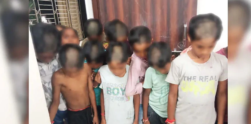 ৮২ পড়ুয়াকে অর্ধেক ন্যাড়া করে ‘শাস্তি’, বিতর্কে সরকারি আশ্রম