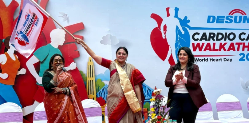 বিশ্ব হৃদরোগ দিবসে  দিসান হাসপাতালের পদযাত্রা