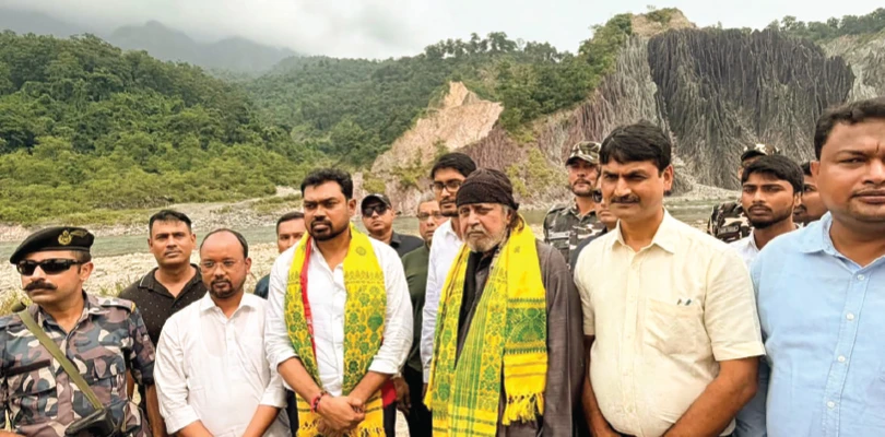 ভুটানঘাট পরিদর্শনে মিঠুন, পর্যটন কেন্দ্র গড়ার চিন্তাভাবনা
