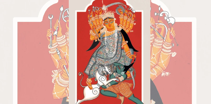 কলকাতার প্রথম দুর্গাপুজো