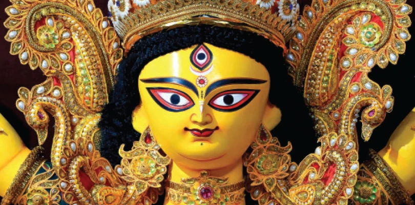 নানা থিমের চমক মেদিনীপুরের পুজোয়