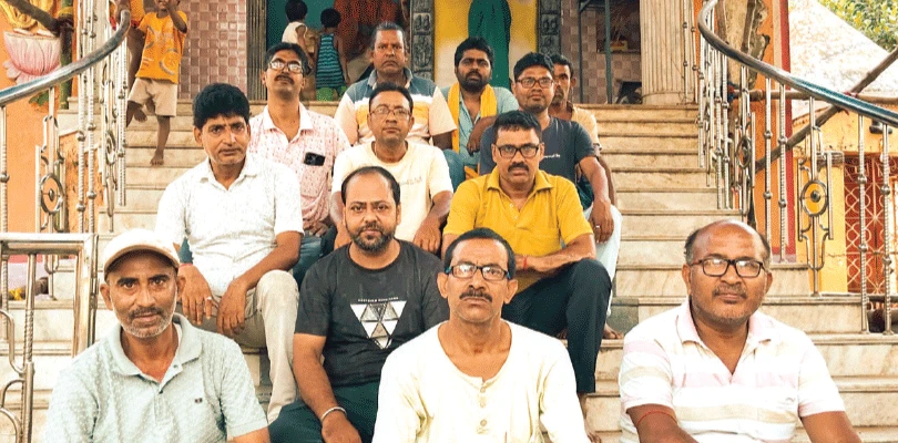 ভোগে থাকে বুনো ওল, লাল ডাঁটা, কচুশাক, নলহাটির বাউটিয়ায় দুই বোনের পুজো ৫০০ বছরের ঐতিহ্য মেনে