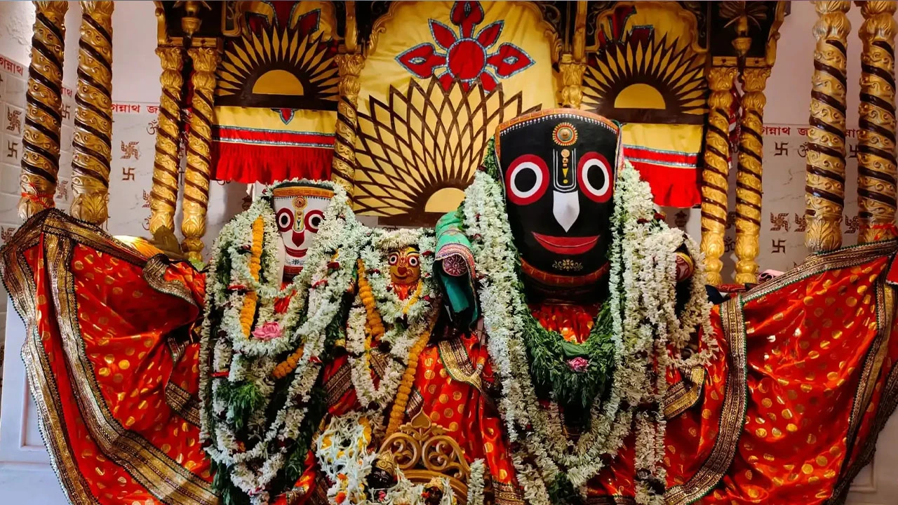 মাহেশের জগন্নাথ মন্দিরে প্রথমবার উমা আরাধনা