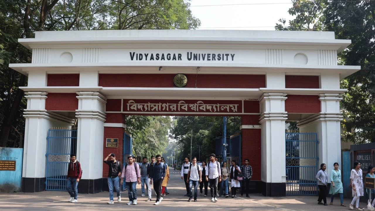বিশ্বের সেরা গবেষকদের তালিকায় বিদ্যাসাগর বিশ্ববিদ্যালয়ের ৪ অধ্যাপক