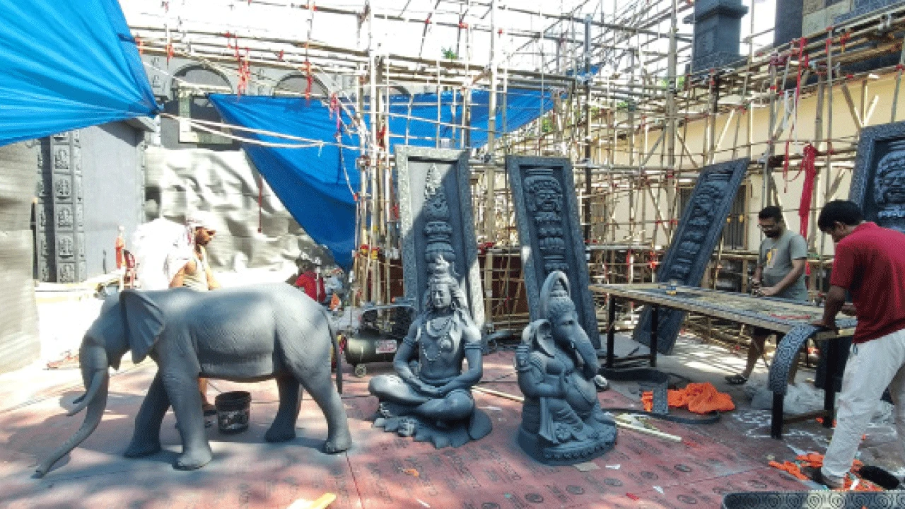 অজন্তা-ইলোরার গুহাচিত্র দেখা যাবে আনন্দনগর বিবেকানন্দ ক্লাবের পুজোয়