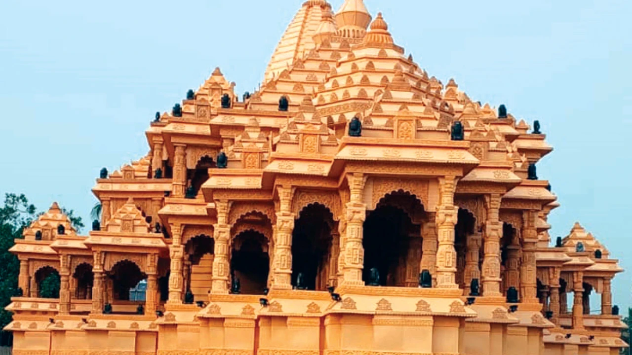 নিউল্যান্ডে অযোধ্যার রামমন্দির, শিল্পকলার বুননে কাঁথির কারিগররা