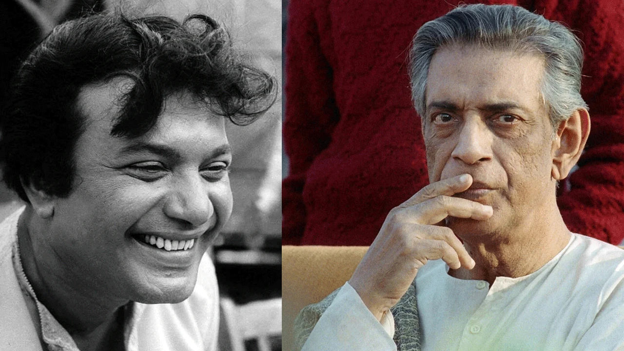রঘুনাথপুর জুড়ে থিমের ভিড়, আছেন সত্যজিৎ-উত্তম