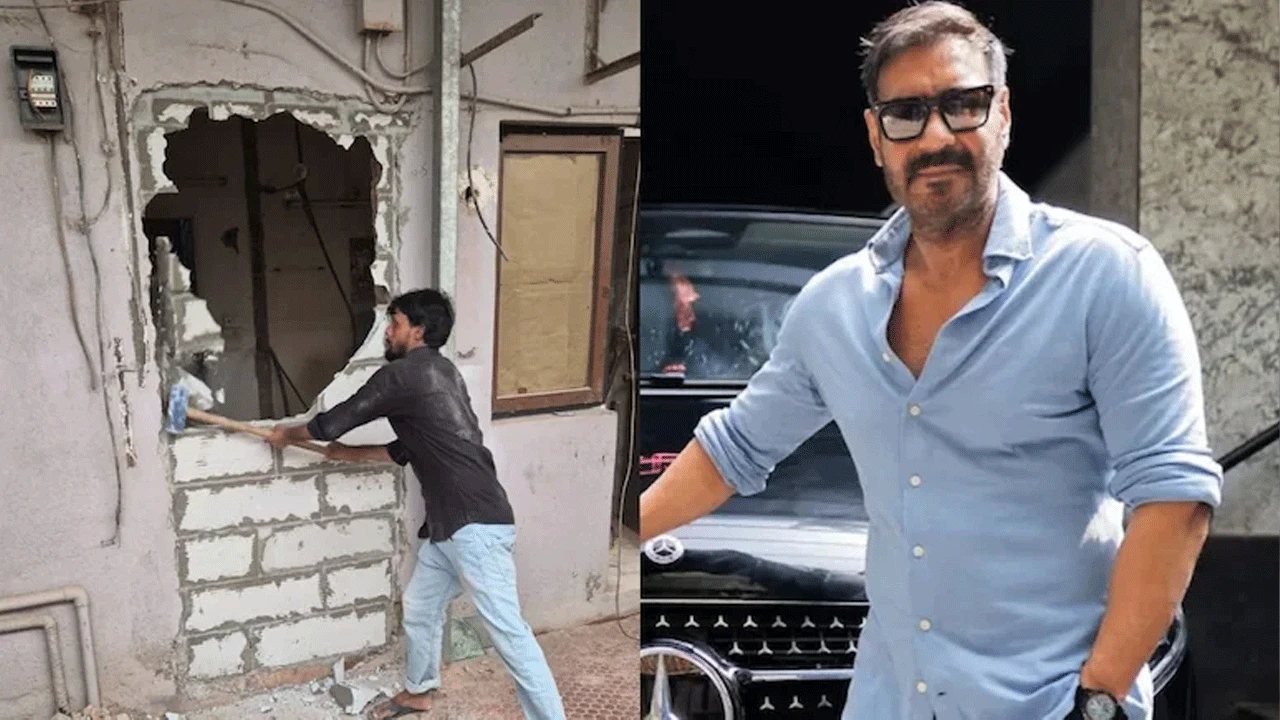 অজয় দেবগনের জুহুর বাংলোর একাংশ ভাঙল বিএমসি, নিয়ম ছাড়াই নির্মাণ?