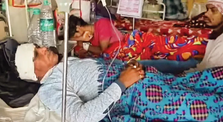 টাকা লুটের চেষ্টা, স্বরূপনগরে  আক্রান্ত বেসরকারি সংস্থার কর্মী