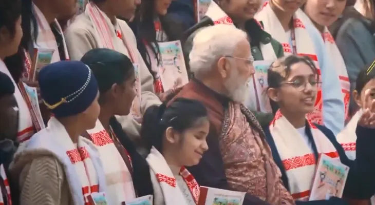 পরীক্ষা প্রস্তুতি নিয়ে পড়ুয়াদের সঙ্গে আলোচনা প্রধানমন্ত্রীর
