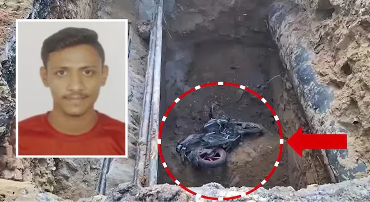 রাস্তার গর্তে পড়ে মৃত্যু বাইক আরোহীর, প্রশ্নের মুখে দিল্লি জল বোর্ড