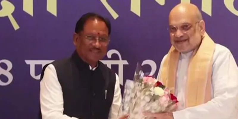মাওবাদী মোকাবিলা ইস্যুতে রায়পুরে উচ্চ পর্যায়ের বৈঠকে কেন্দ্রীয় স্বরাষ্ট্রমন্ত্রী অমিত শাহ