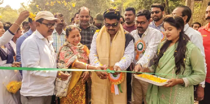 অশোকনগরে রাস্তা সহ নানা প্রকল্পের শিলান্যাস, খরচ হবে সাড়ে ১৪ কোটি
