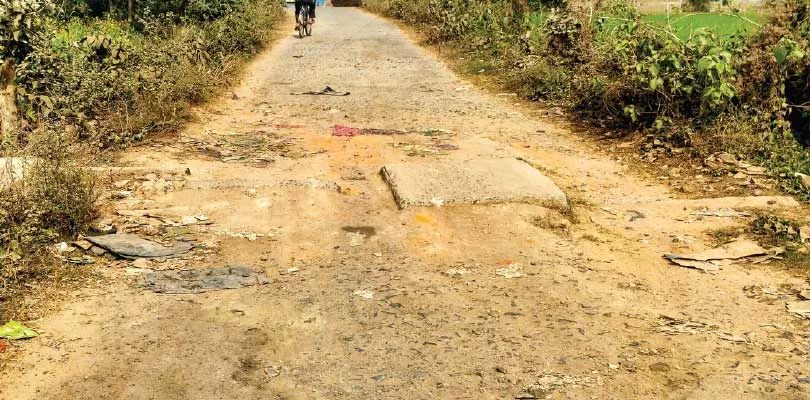 কৃষ্ণনগরের দোগাছির রাস্তা বেহাল, দুর্ভোগে বাসিন্দারা, দাবি সংস্কারের