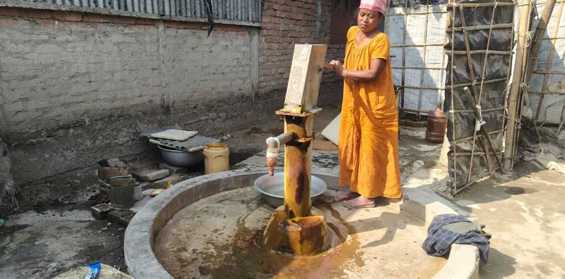 ময়নাগুড়ির হাতিবাড়ি এলাকায় তীব্র জল কষ্ট