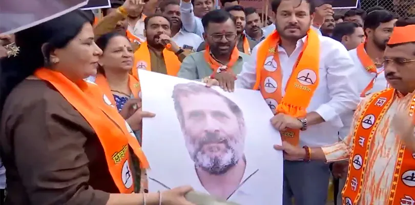 এআই সামিটে যুব কংগ্রেসের বিক্ষোভের বিরুদ্ধে শিবসেনা