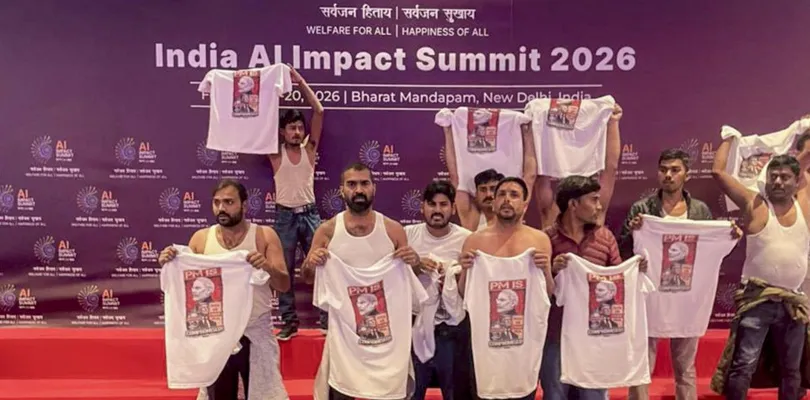 এআই সামিটে বিক্ষোভ: ধৃত পাঁচজনের আরও চারদিনের পুলিশি হেফাজত