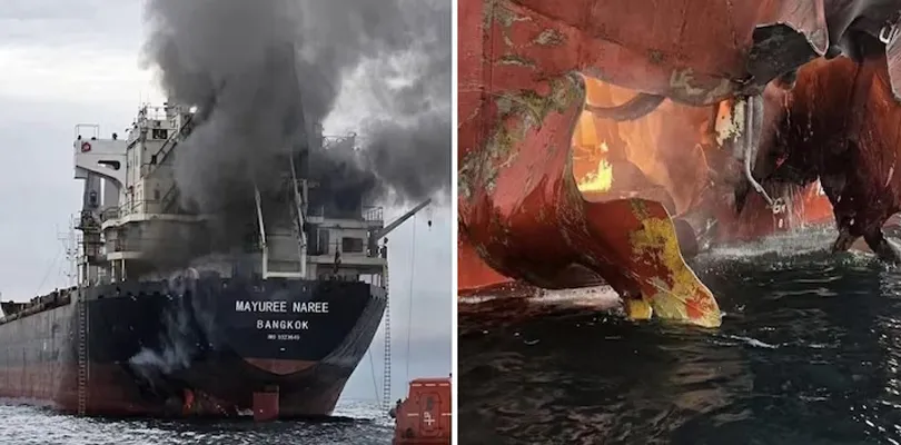 হরমুজ প্রণালীতে বাণিজ্যিক জাহাজে ইরানি হামলার নিন্দা ভারত সরকারের