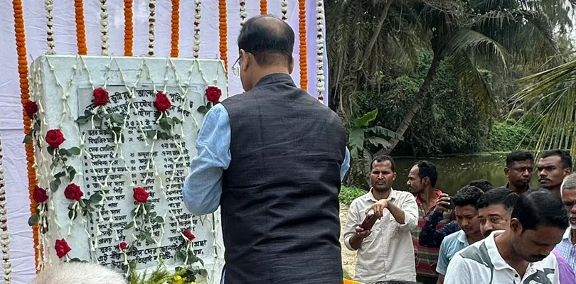 ১৪ মার্চ উপলক্ষ্যে নন্দীগ্রামে শহিদ স্মরণ সভায় রাজ্যের পরিবহণ মন্ত্রী স্নেহাশিস চক্রবর্তী