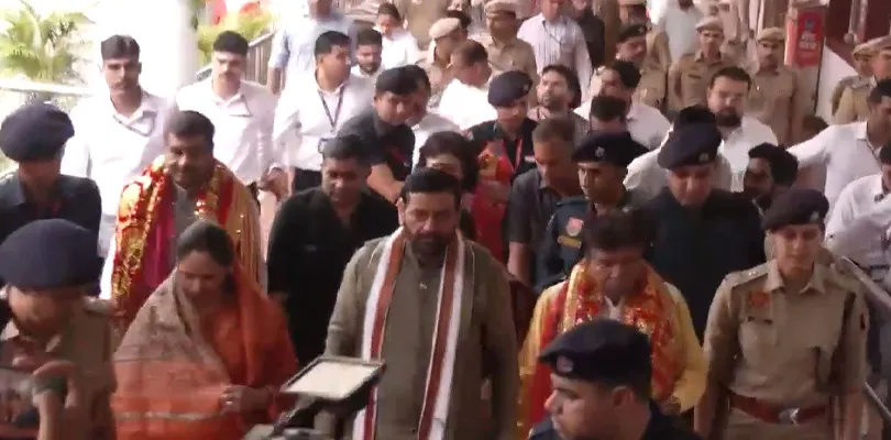 পাঁচকুলায় মনসা দেবী মন্দিরে এলেন হরিয়ানার মুখ্যমন্ত্রী নায়েব সিং সাইনি