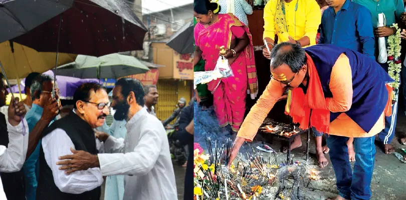ইদের শুভেচ্ছা বিনিময় তৃণমূল প্রার্থীর, বিজেপির বিশ্বজিৎও ব্যস্ত প্রচারে, আত্মীয়দের সঙ্গে সময় কাটালেন লাহেক