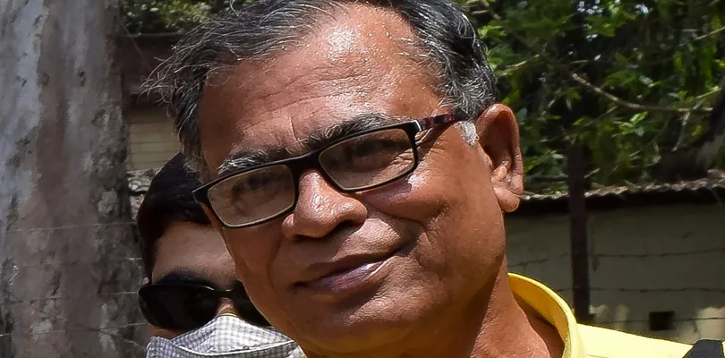 শান্তিপুরে বিজেপি প্রার্থী স্বপন দাস