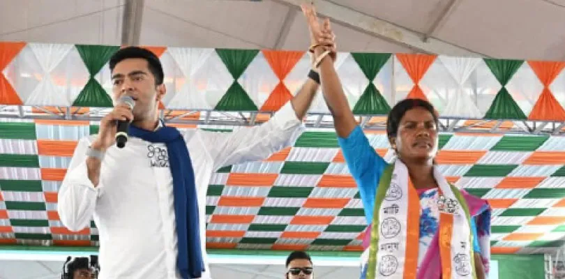 গদ্দার, বেইমানদের জমানত  জব্দ করার ডাক অভিষেকের