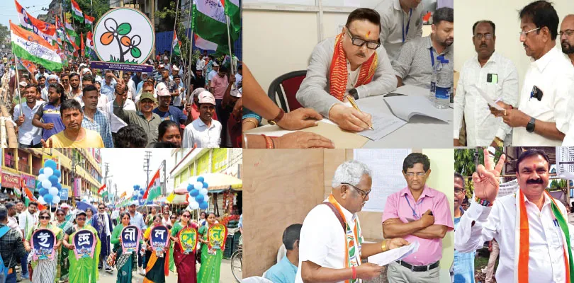 পঞ্জিকা মিলিয়ে মাহেন্দ্রক্ষণে মনোনয়ন