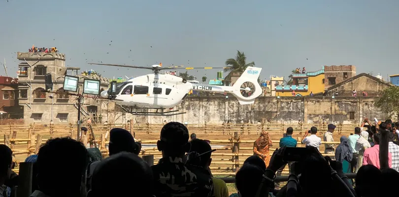 ভোটপ্রচারে বীরভূমের সাঁইথিয়ায় অভিষেক বন্দ্যোপাধ্যায়