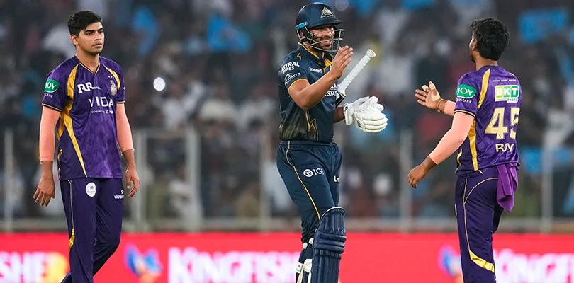 গুজরাতের কাছেও হারল কেকেআর