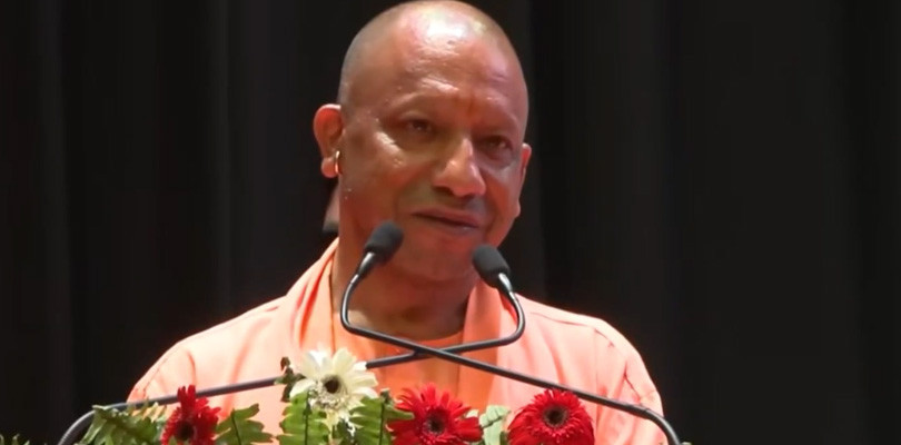 Uttar Pradesh Chief Minister Yogi Adityanath addresses a rally in ...