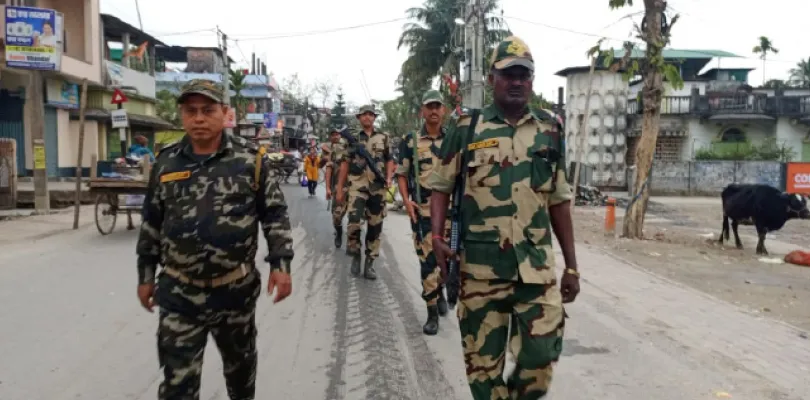 নজিরবিহীন নিরাপত্তা, কোচবিহারে ১৪৮ কোম্পানি বাহিনী দিয়ে ভোট