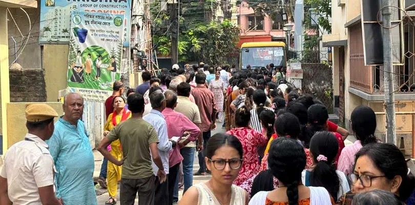 পূর্ব বর্ধমান জেলায় সকাল ৯ টা পর্যন্ত ২০.৮৬  শতাংশ ভোট পড়েছে