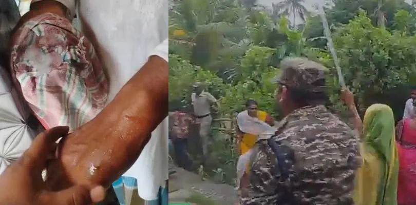 দ্বিতীয় দফার ভোটে দিকে দিকে নির্বিচারে লাঠিচার্জের অভিযোগ কেন্দ্রীয় বাহিনীর বিরুদ্ধে