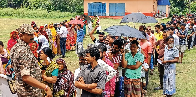 হাওড়া গ্রামীণে নির্বাচন নির্বিঘ্নেই তাল কাটল কেন্দ্রীয় বাহিনীর অতি সক্রিয়তা