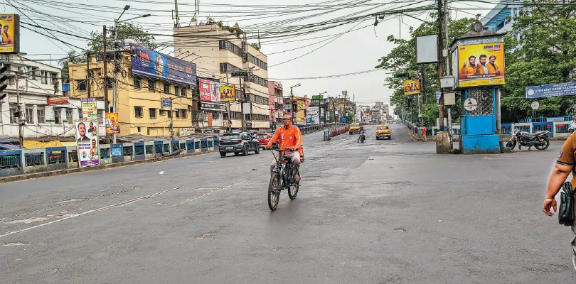 শুনশান! ভোটের কলকাতায় যেন অঘোষিত কার্ফু