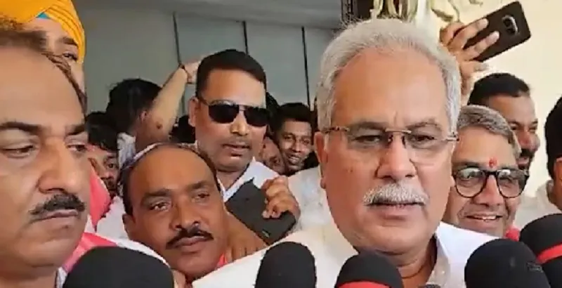ছত্তিশগড়ের দুর্গে গেলেন প্রাক্তন মুখ্যমন্ত্রী ভূপেশ বাঘেল