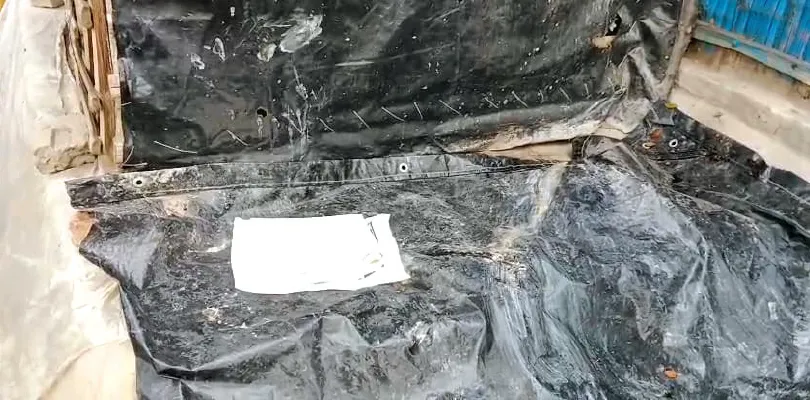 বিজেপির পোলিং এজেন্টের বাড়ির সামনে সাদা থান, বিতর্ক