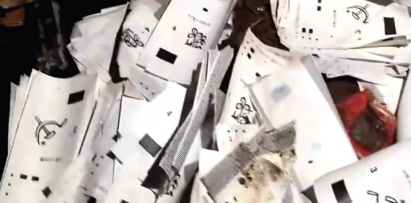 নোয়াপাড়া কেন্দ্রের গুচ্ছ ভিভিপ্যাট স্লিপ গড়াগড়ি খেল বহু দূরে নীলগঞ্জের রাস্তায়! ফের প্রশ্নের মুখে কমিশনের বজ্র আঁটুনি