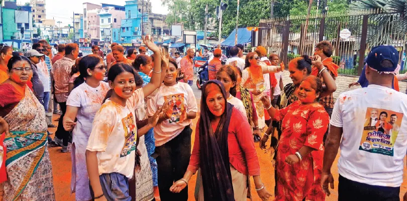 পদ্মেই আস্থা পূর্ব বর্ধমানের হার তৃণমূলের হেভিওয়েটদেরও