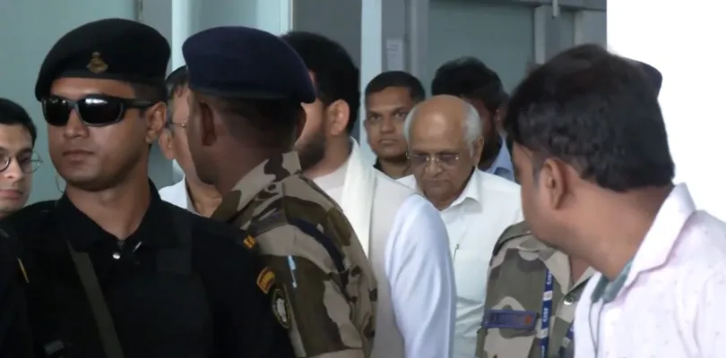 শহরে এলেন কেন্দ্রীয় মন্ত্রী রামমোহন নাইডু, গুজরাতের মুখ্যমন্ত্রী ভূপেন্দ্র প্যাটেল এবং অন্ধ্রপ্রদেশের মুখ্যমন্ত্রী চন্দ্রবাবু নাইডু