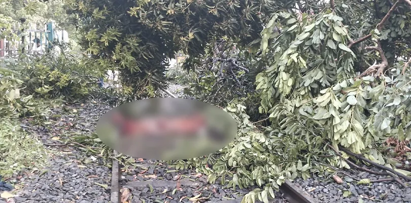 বাজে কদমতলা ঘাট সংলগ্ন রেল লাইনের উপর পড়ে রয়েছে মৃতদেহ, বন্ধ ট্রেন চলাচল