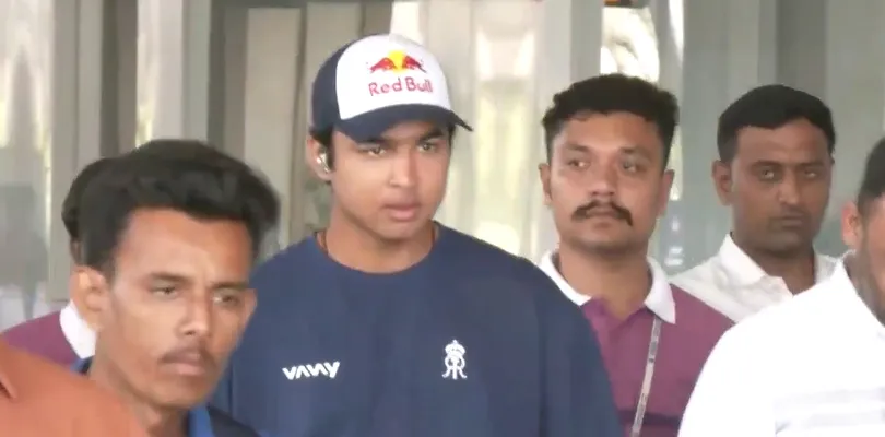 আজ আইপিল ফাইনাল, ম্যাচ দেখতে আমেদাবাদে এসে পৌঁছলেন সূর্যবংশী
