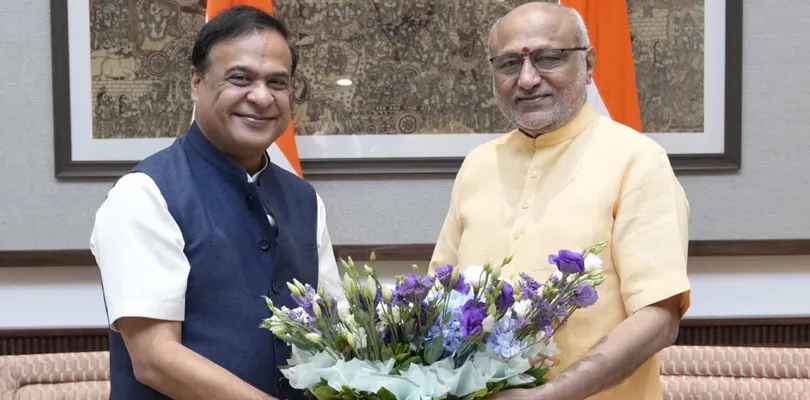 নয়াদিল্লিতে উপ-রাষ্ট্রপতি সিপি রাধাকৃষ্ণনের সঙ্গে দেখা করলেন অসমের মুখ্যমন্ত্রী হিমন্ত বিশ্বশর্মা