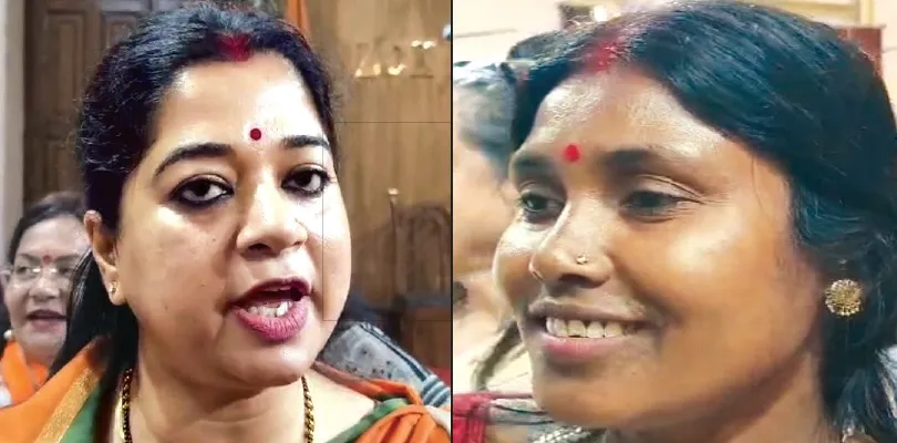 দুই বধূ মন্ত্রী, আইনজীবী মৌমিতা ও পরিচারিকা কলিতাকে নিয়ে উচ্ছ্বাস